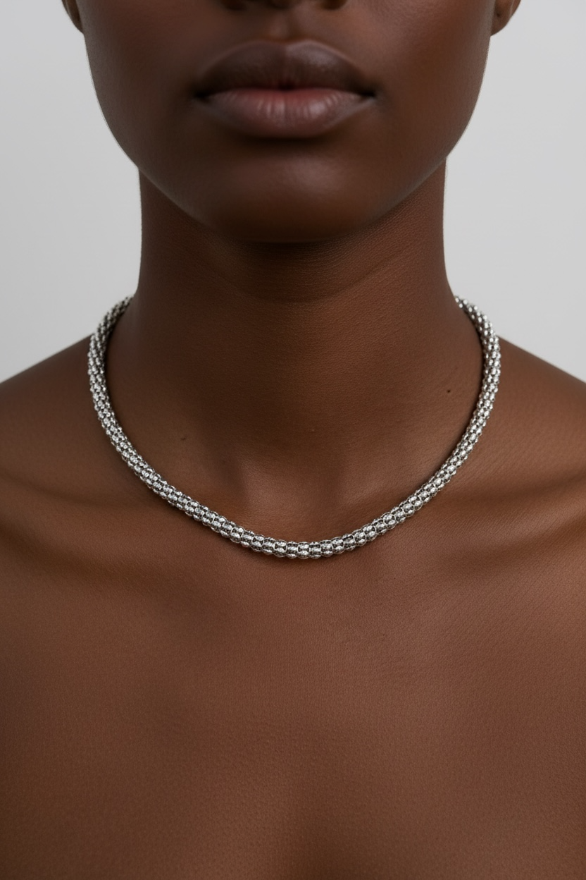 Snake necklace S