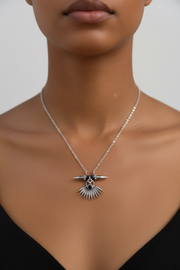 Egyptian caper necklace