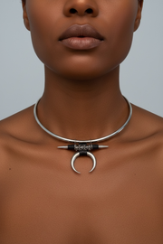 Dark luna choker