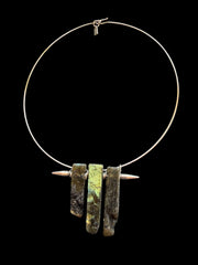 Labradorite choker