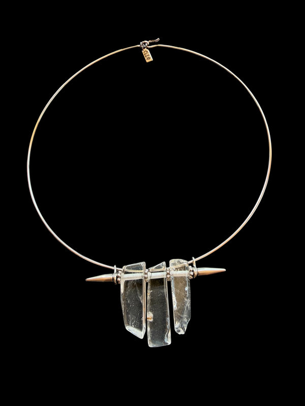 Clear Quartz choker