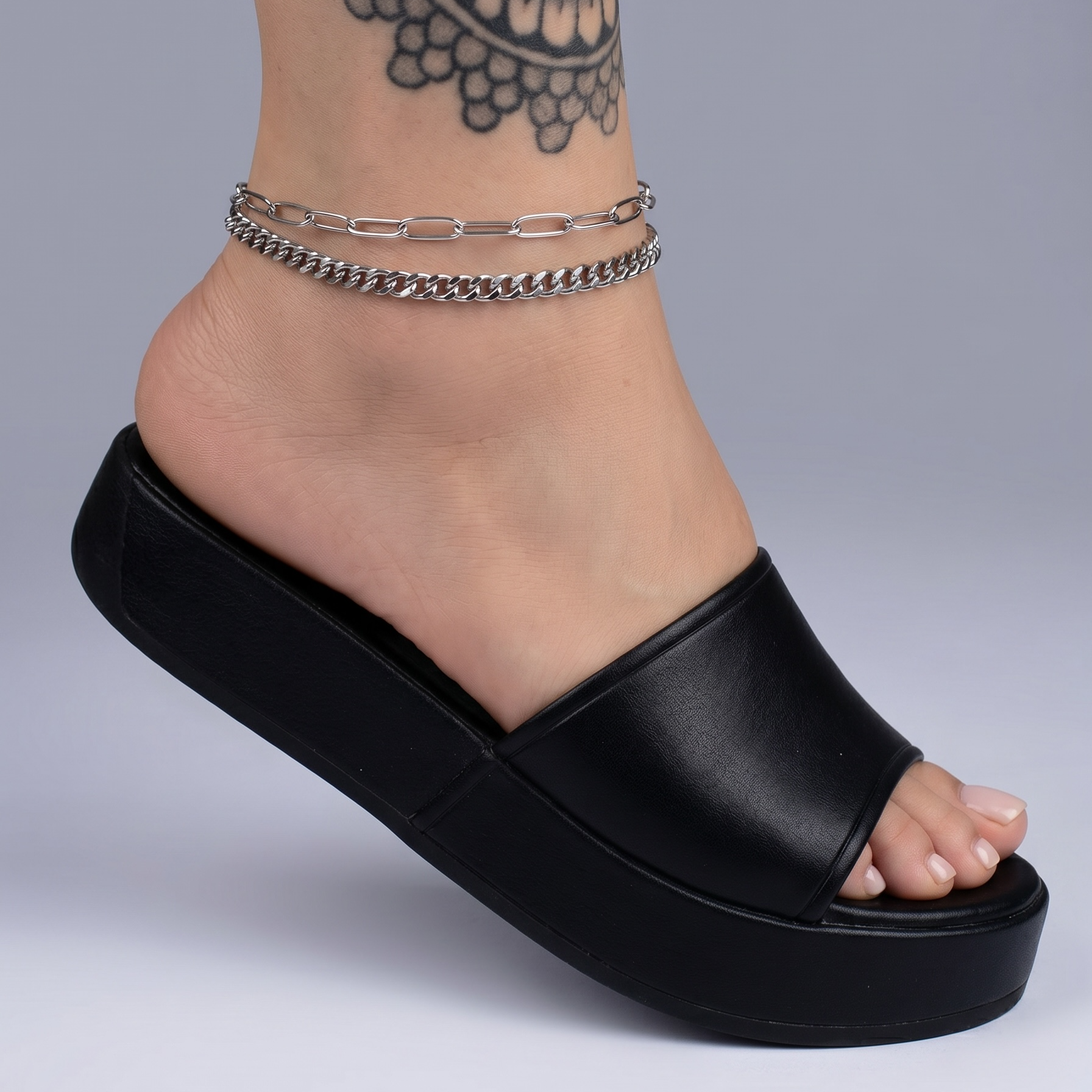 Layered Anklet